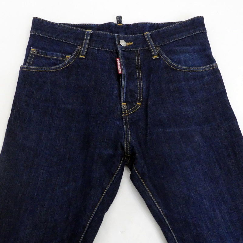 【中古】DSQUARED2 | ディースクエアード CIGARETTE JEAN デニムパンツ S74LB0529 インディゴ サイズ:42