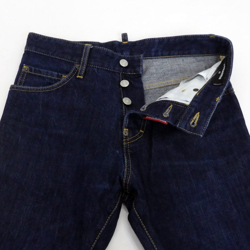 【中古】DSQUARED2 | ディースクエアード CIGARETTE JEAN デニムパンツ S74LB0529 インディゴ サイズ:42