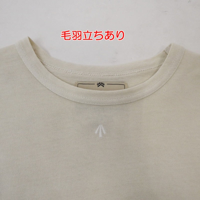 【中古】Nigel Cabourn | ナイジェルケーボン EMBROIDERED ARROW LONG SLEEVE 長袖Tシャツ 8043-21-20000 サイズ:S