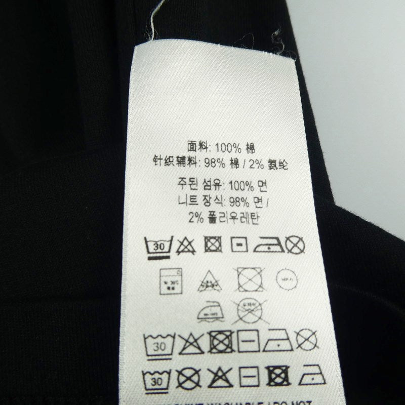 【中古】BURBERRY London England | バーバリーロンドンイングランド ?MONTAGE PRINT COTTON OVERSIZED T-shirt 半袖Tシャツ 8040679 ブラック サイズ:M