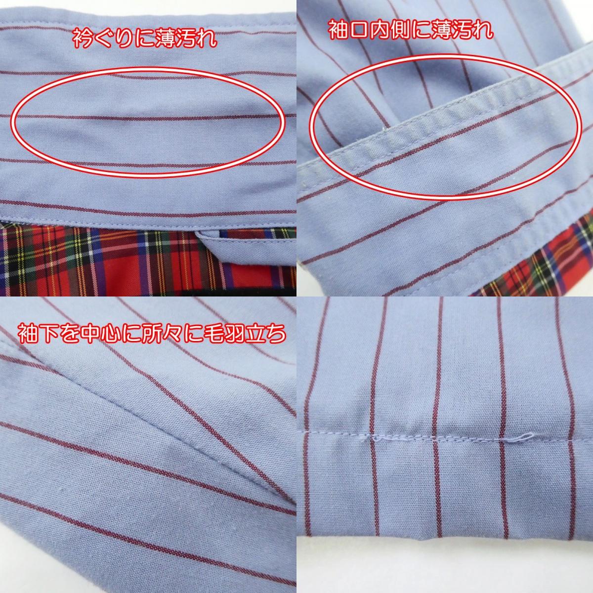 【中古】ROLLING CRADLE | ローリングクレイドル STRIPE COACH JACKET その他アウター サイズ:XL