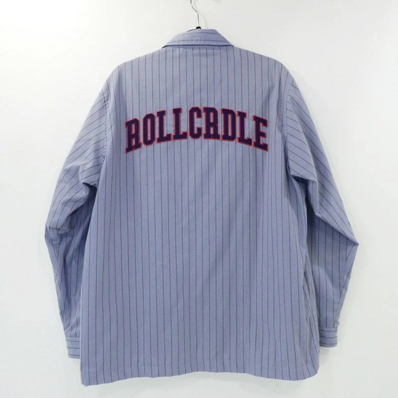 【中古】ROLLING CRADLE | ローリングクレイドル STRIPE COACH JACKET その他アウター サイズ:XL