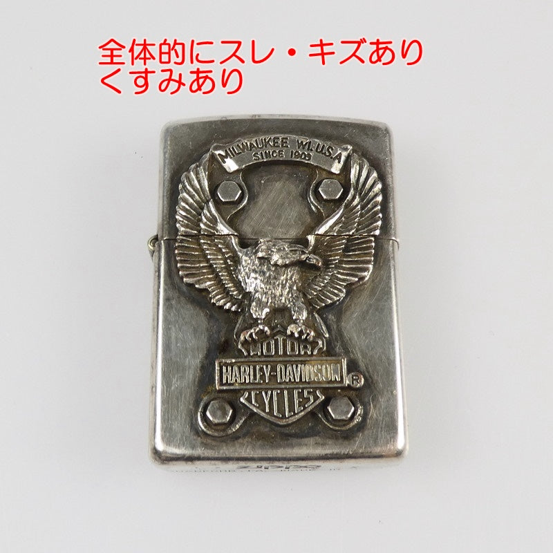 【中古】ZIPPO | ジッポ イーグルロゴメタルプレート ライター