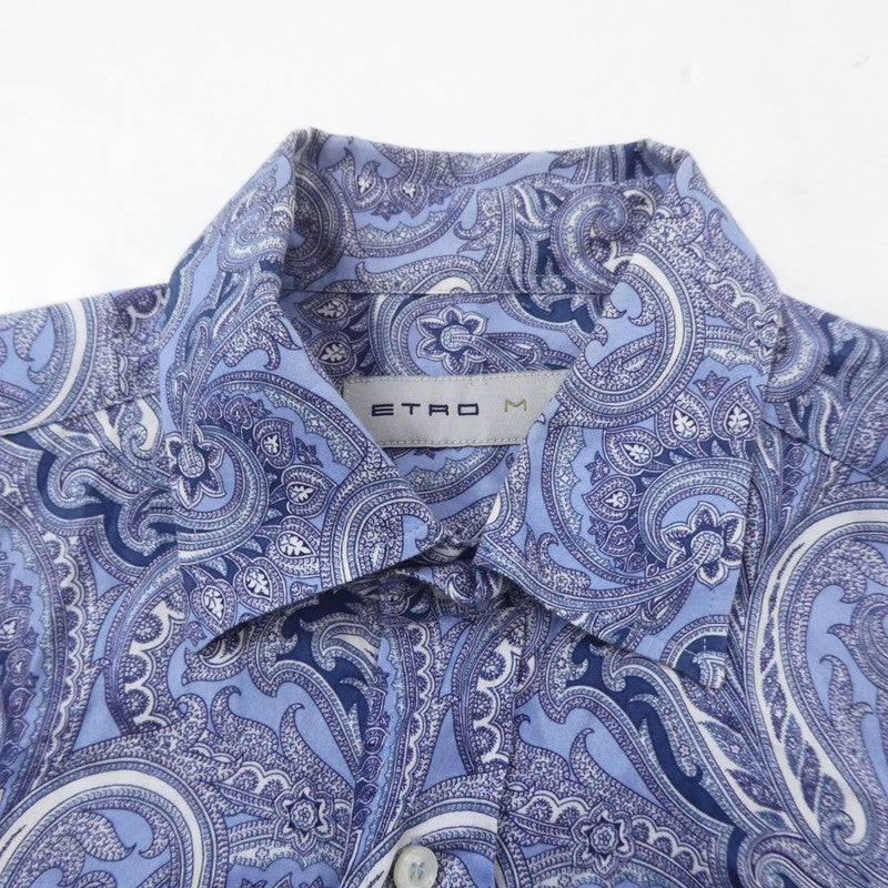 【中古】ETRO | エトロ ペイズリー柄 長袖シャツ 111-12914-4087 サイズ:M