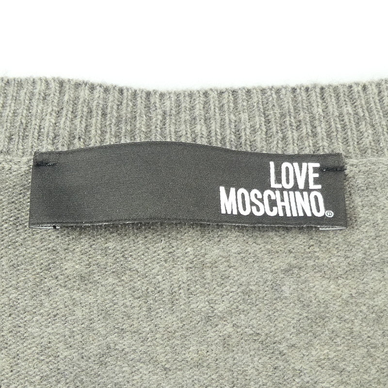 【中古】MOSCHINO | モスキーノ ワンピース mz1250129 グレー サイズ:40