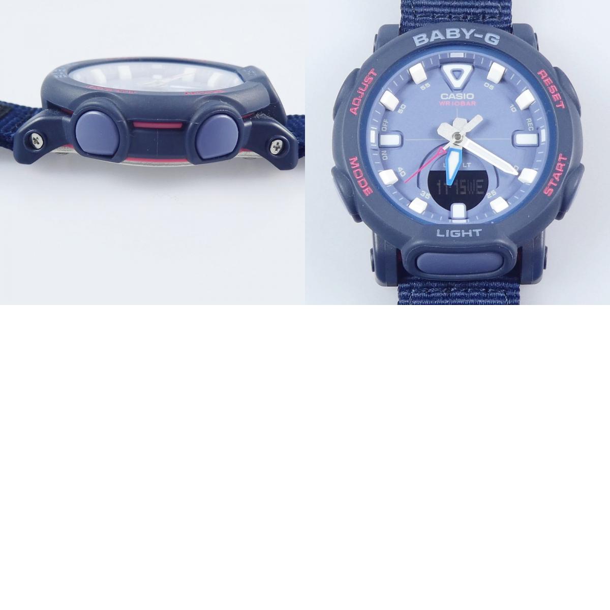【中古】Baby-G | ベイビージー 腕時計 BGA-310C-2AJF ネイビー