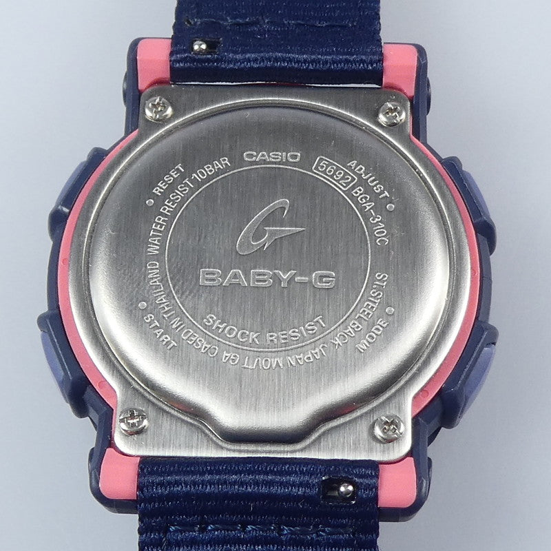 【中古】Baby-G | ベイビージー 腕時計 BGA-310C-2AJF ネイビー
