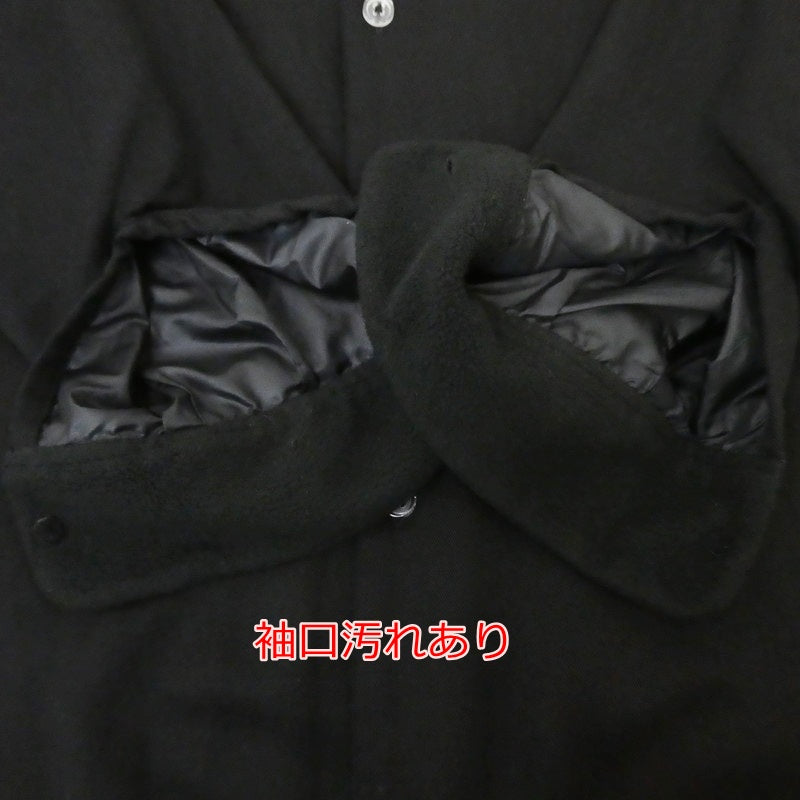 【中古】YSTRDY'S TMRRW | イエスタデイズトゥモロー TWILL&FLEECE LOITERING SHIRT 長袖シャツ YT-S0507 ブラック サイズ:S