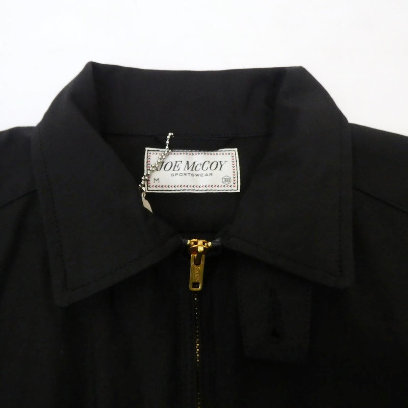 【中古】JOE McCOY | ジョーマッコイ ALL-WEATHER SWING JACKET ブルゾン MJ23016 ブラック サイズ:38