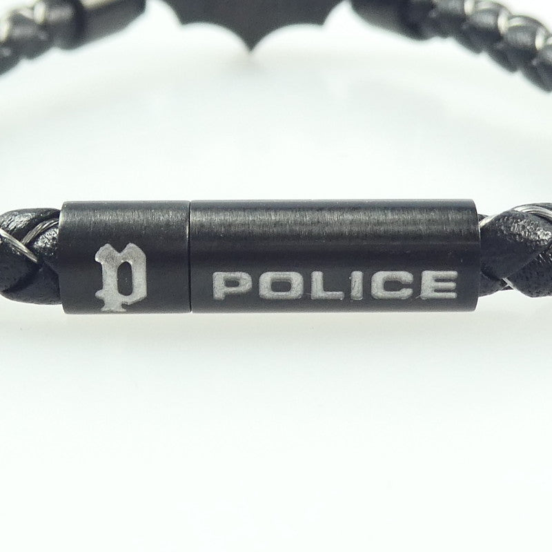 【中古】POLICE | ポリス BATRANG ブレスレット ブラック