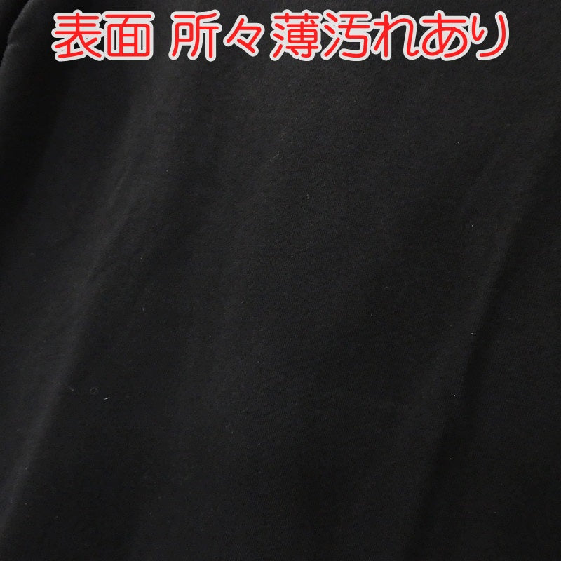 【中古】 BOLD STRIPE SWEATSHIRTS スウェット ブラック サイズ:XS