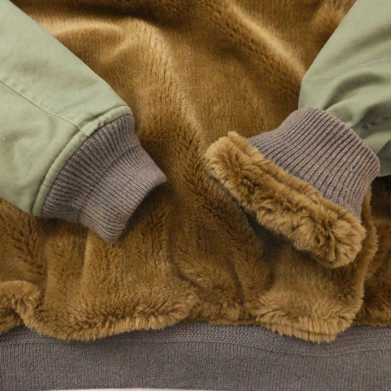 【中古】WACKOMARIA | ワコマリア B-10 JACKET ミリタリーコート カーキ サイズ:S