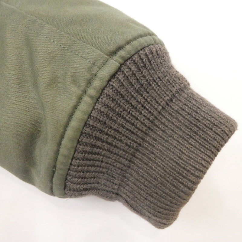 【中古】WACKOMARIA | ワコマリア B-10 JACKET ミリタリーコート カーキ サイズ:S