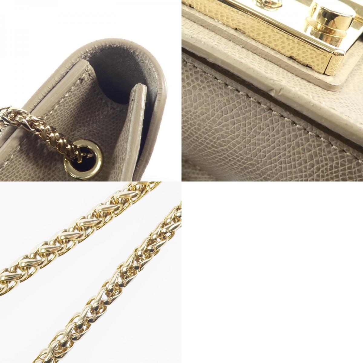 【中古】Furla | フルラ METROPOLIS MINI CROSSBODY ショルダーバッグ 851171 グレー