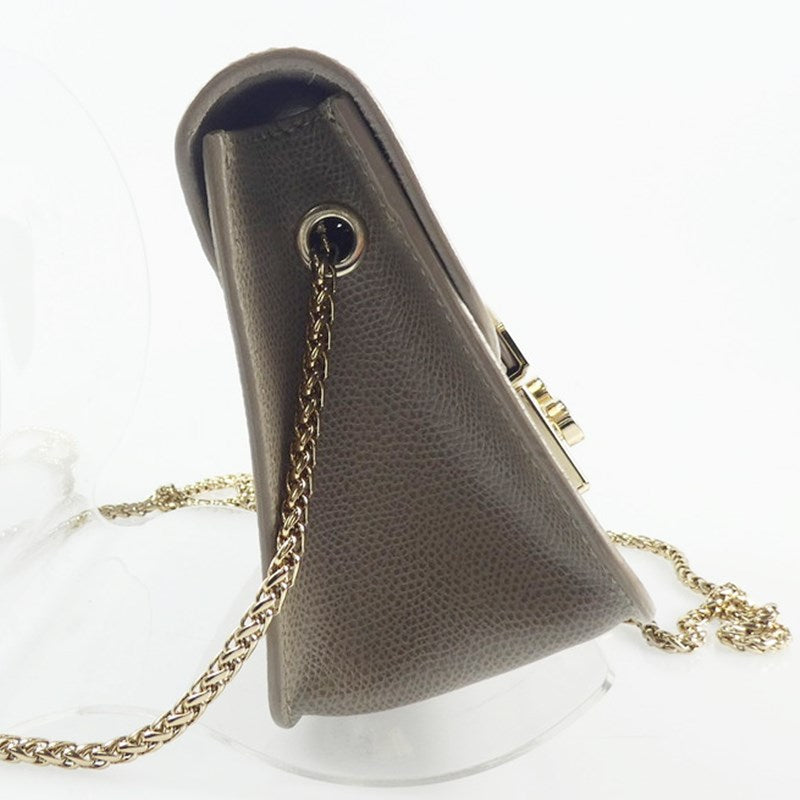 【中古】Furla | フルラ METROPOLIS MINI CROSSBODY ショルダーバッグ 851171 グレー