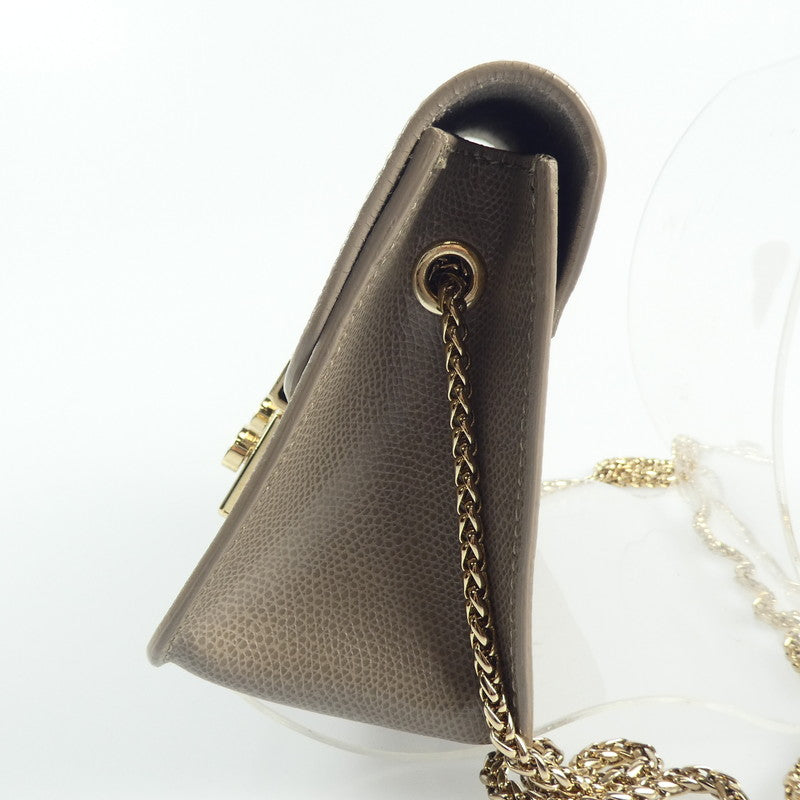 【中古】Furla | フルラ METROPOLIS MINI CROSSBODY ショルダーバッグ 851171 グレー