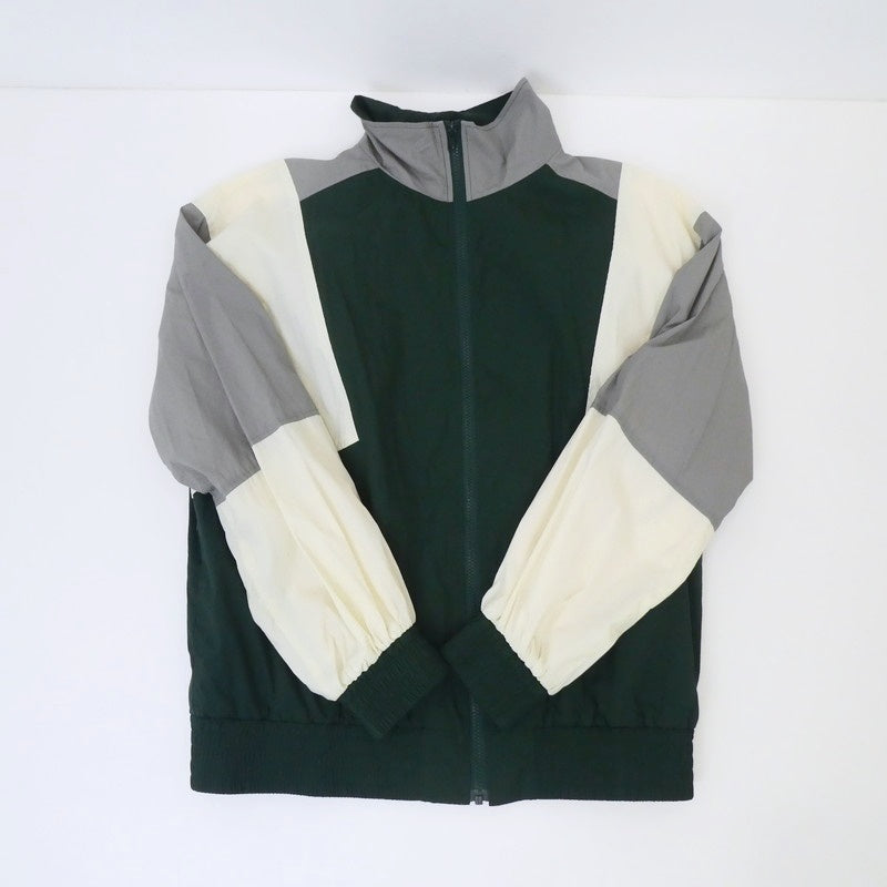 【中古】Ungrid | アングリッド カラーブロッキングブルゾン ナイロンジャケット 112310205801 グリーン