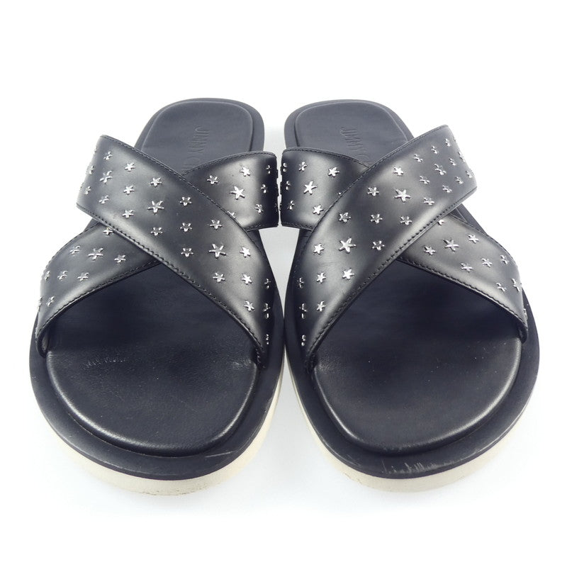 【中古】JIMMY CHOO | ジミーチュウ PALMO OXH 204 サンダル ブラック