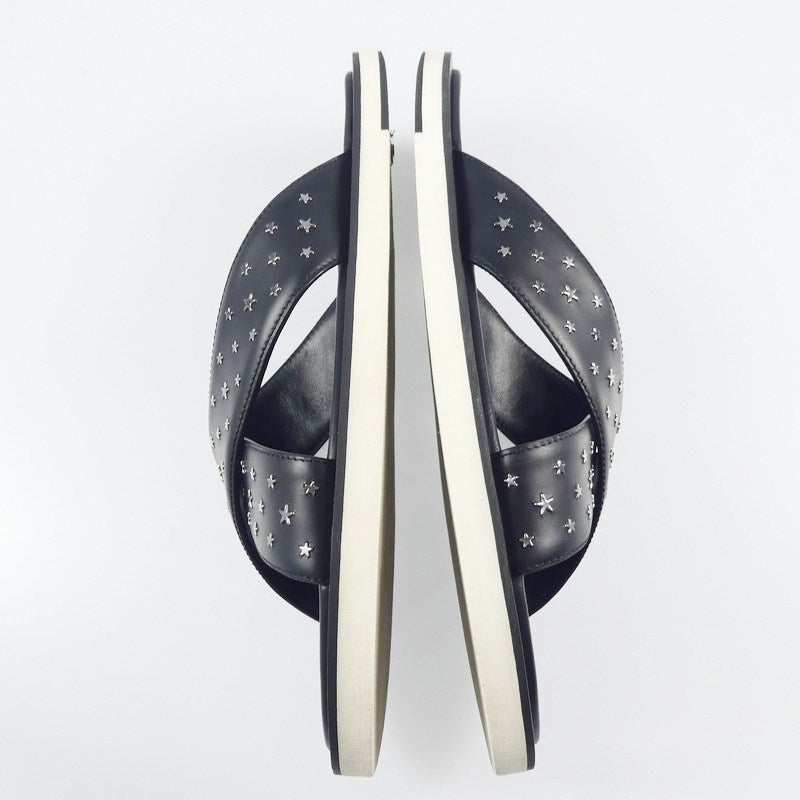 【中古】JIMMY CHOO | ジミーチュウ PALMO OXH 204 サンダル ブラック