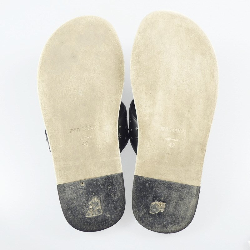 【中古】JIMMY CHOO | ジミーチュウ PALMO OXH 204 サンダル ブラック