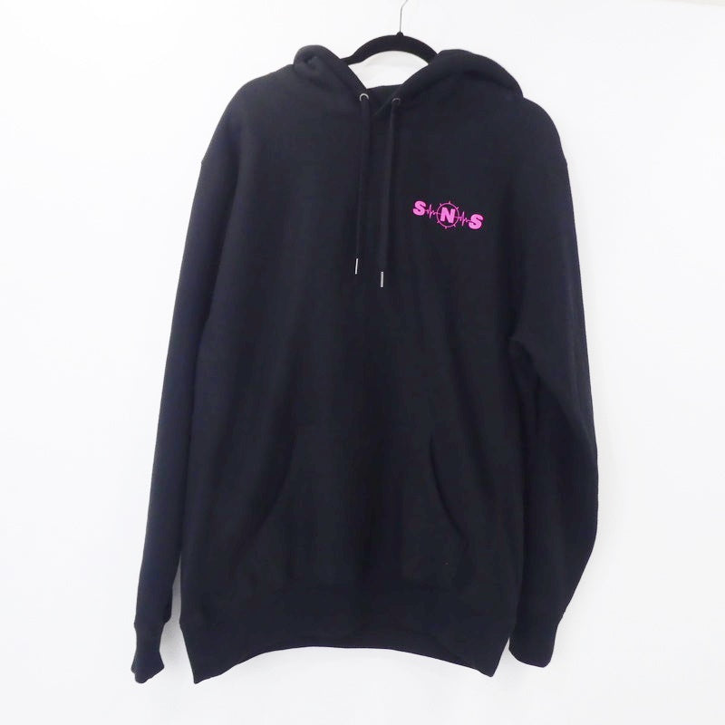 【中古】 Syndicate Hoodie パーカー ブラック サイズ:L