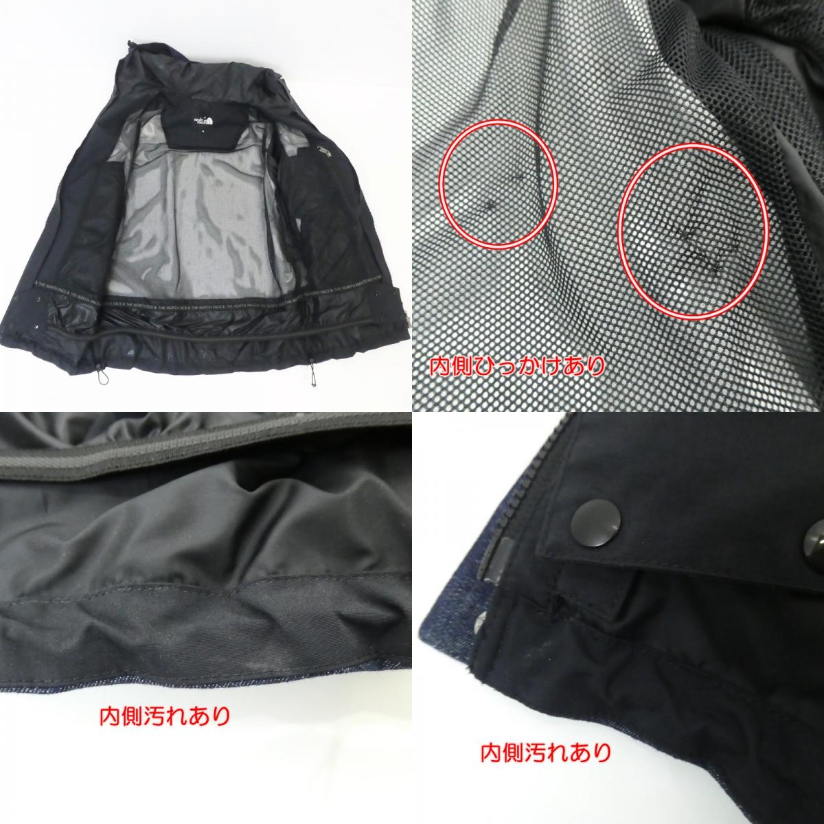 【中古】THE NORTH FACE | ザ・ノースフェイス Denim Scoop JACKET マウンテンパーカー NP61720 インディゴ サイズ:M