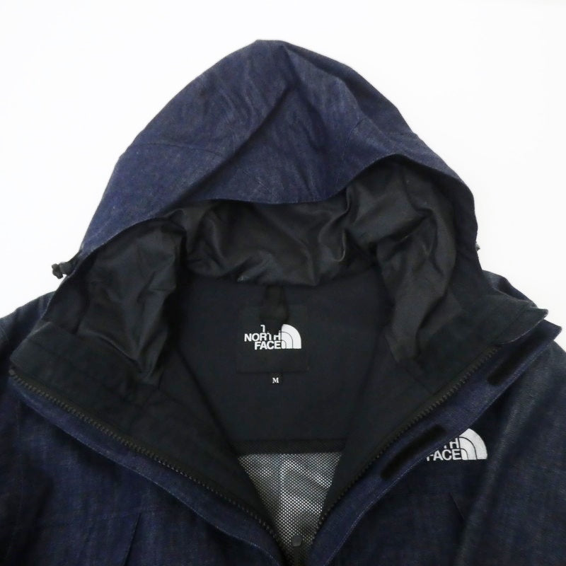 【中古】THE NORTH FACE | ザ・ノースフェイス Denim Scoop JACKET マウンテンパーカー NP61720 インディゴ サイズ:M