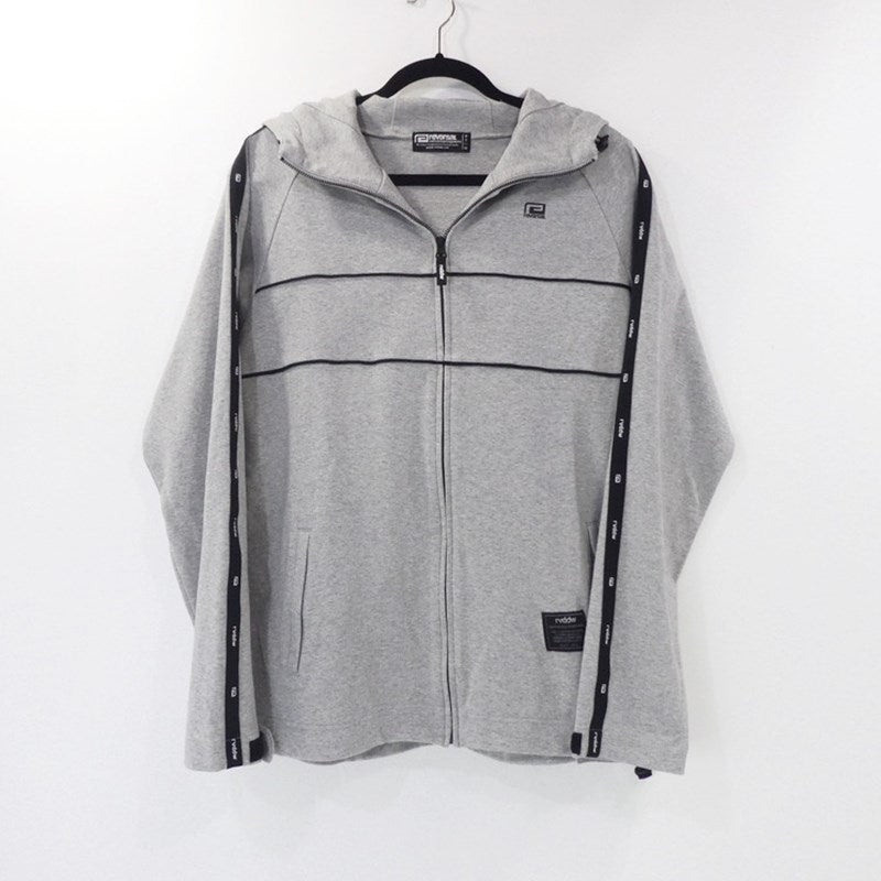 【中古】reversal | リバーサル URBAN SWEAT LOGO TAPE ZIP PARKA パーカー rv21aw303 グレー サイズ:M