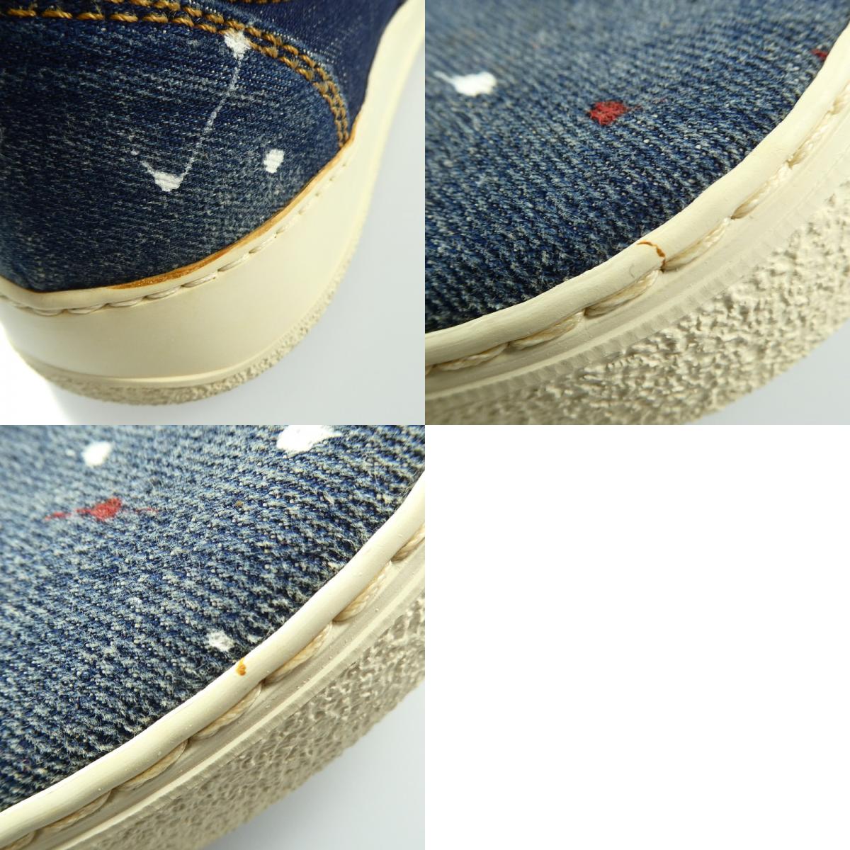 【中古】DSQUARED2 | ディースクエアード スリッポン インディゴ