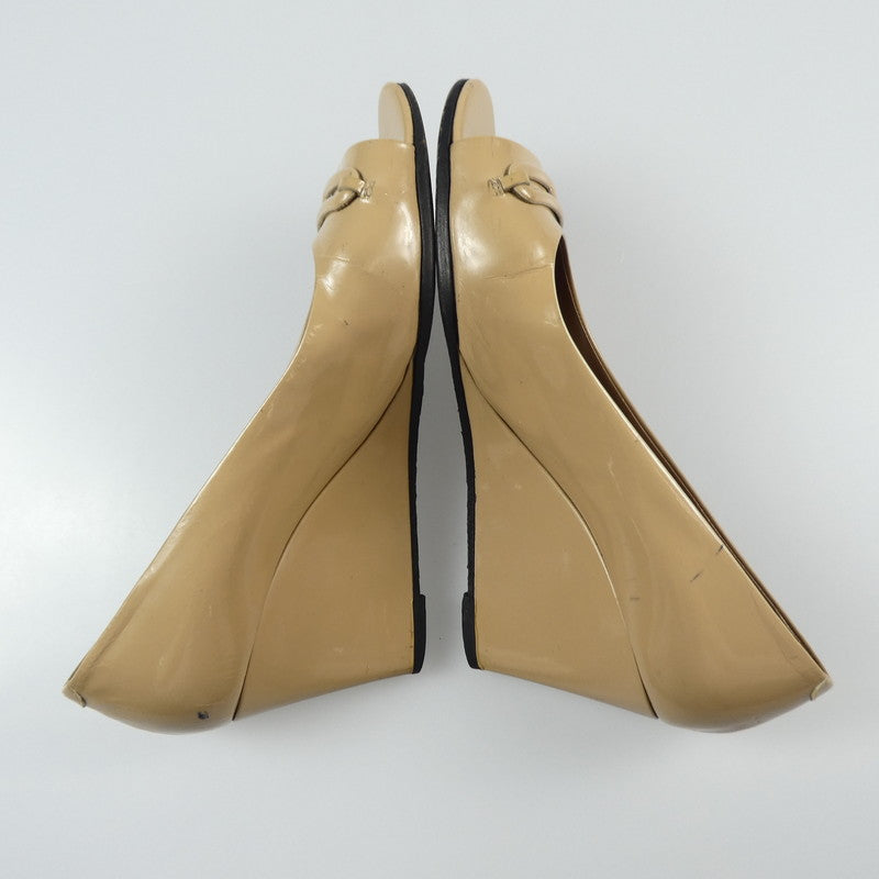 【中古】HERMES | エルメス パンプス ベージュ