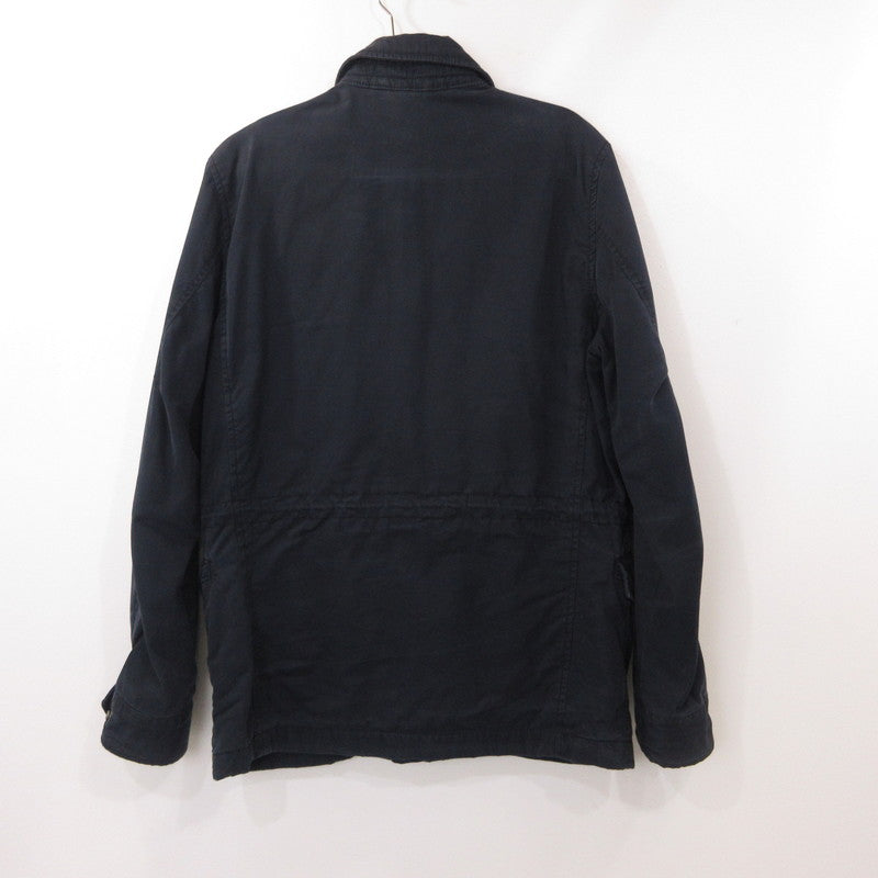 【中古】Abercrombie&Fitch | アバークロンビーアンドフィッチ ミリタリージャケット ネイビー サイズ:S