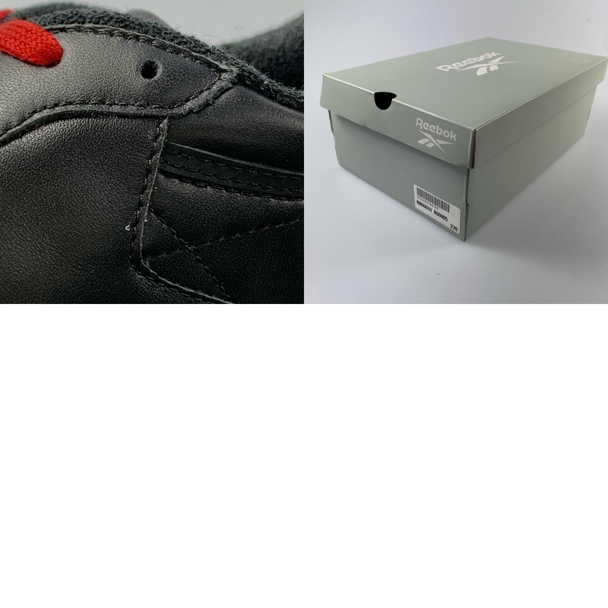 【中古】Reebok | リーボック CLUB C 85 VINTAGE スニーカー RB00033 レッド 27cm