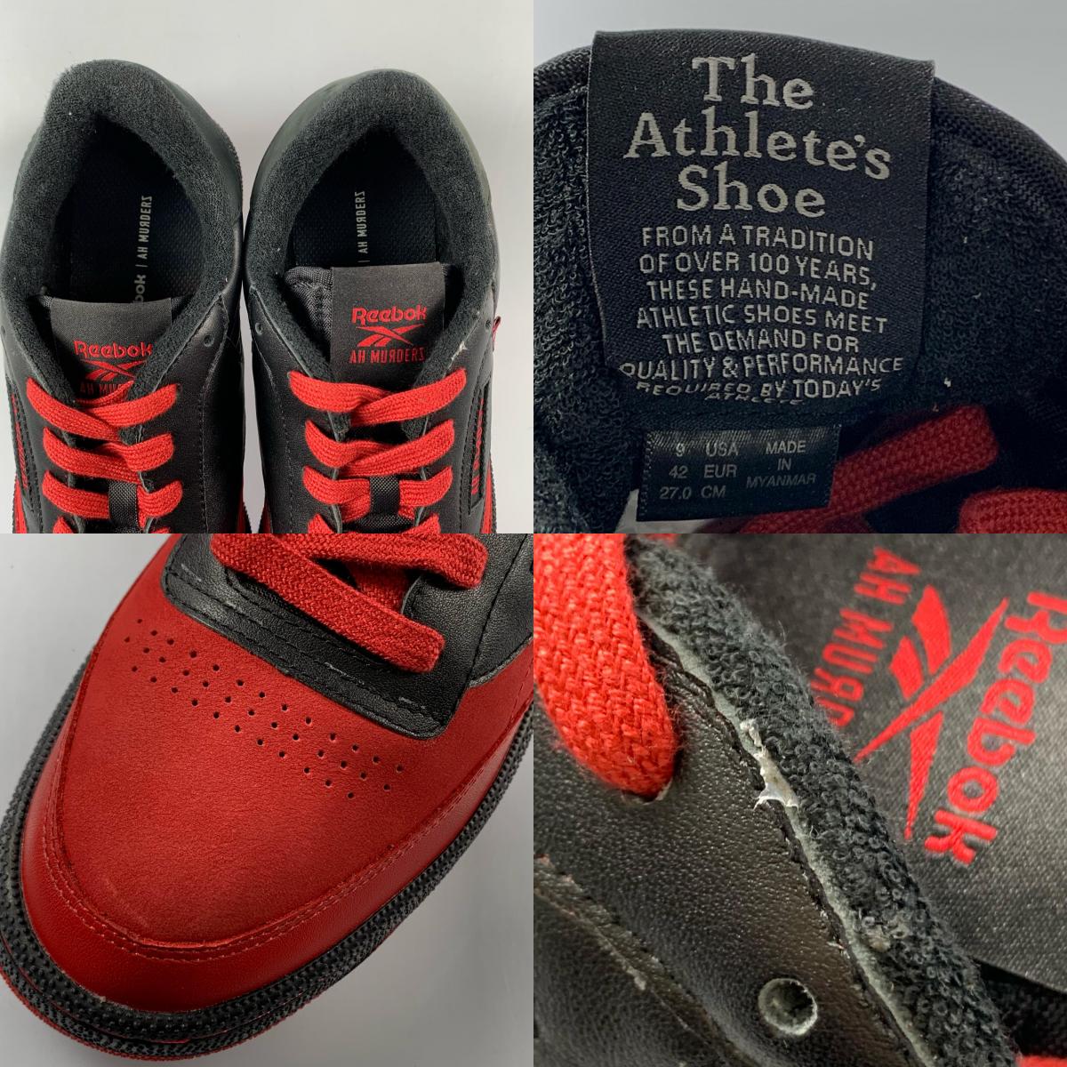 【中古】Reebok | リーボック CLUB C 85 VINTAGE スニーカー RB00033 レッド 27cm