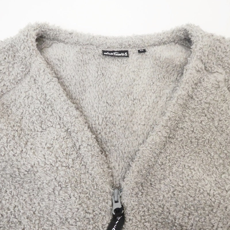 【中古】WILD THINGS | ワイルドシングス MONSTER FLEECE CARDIGAN カーディガン 11FWWT12 - サイズ:M