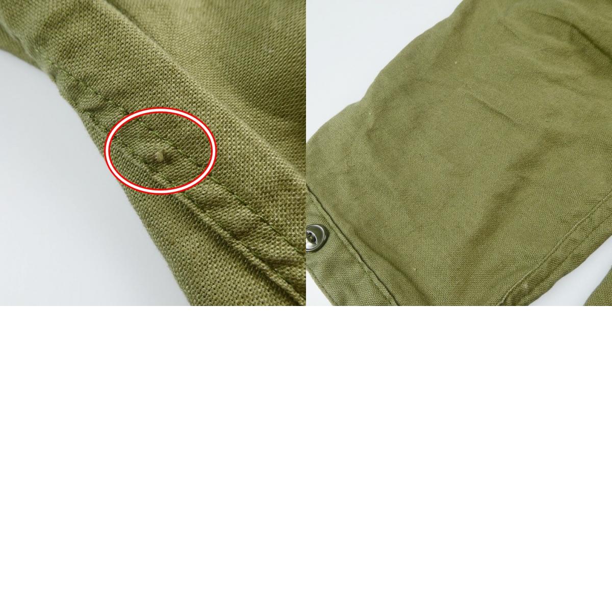 【中古】SASSAFRAS | ササフラス SPRAYER STREAM PANTS パンツ カーキ サイズ:XS