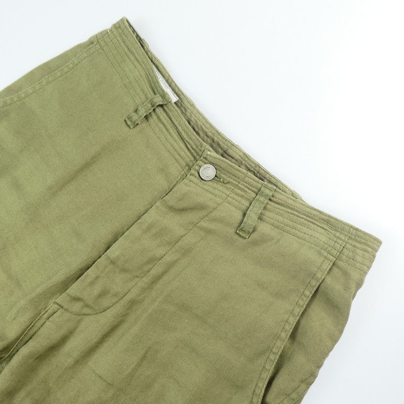 【中古】SASSAFRAS | ササフラス SPRAYER STREAM PANTS パンツ カーキ サイズ:XS