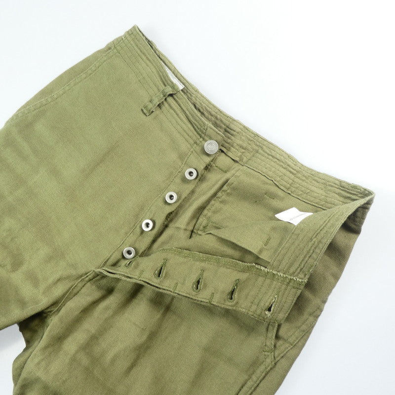 【中古】SASSAFRAS | ササフラス SPRAYER STREAM PANTS パンツ カーキ サイズ:XS