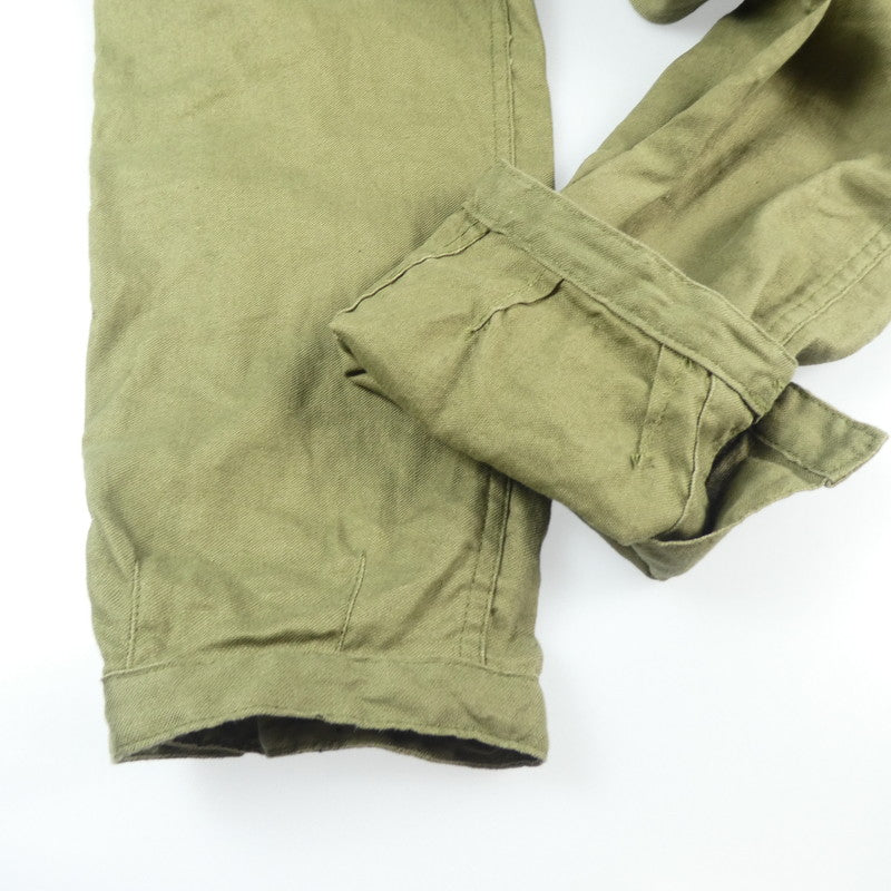 【中古】SASSAFRAS | ササフラス SPRAYER STREAM PANTS パンツ カーキ サイズ:XS