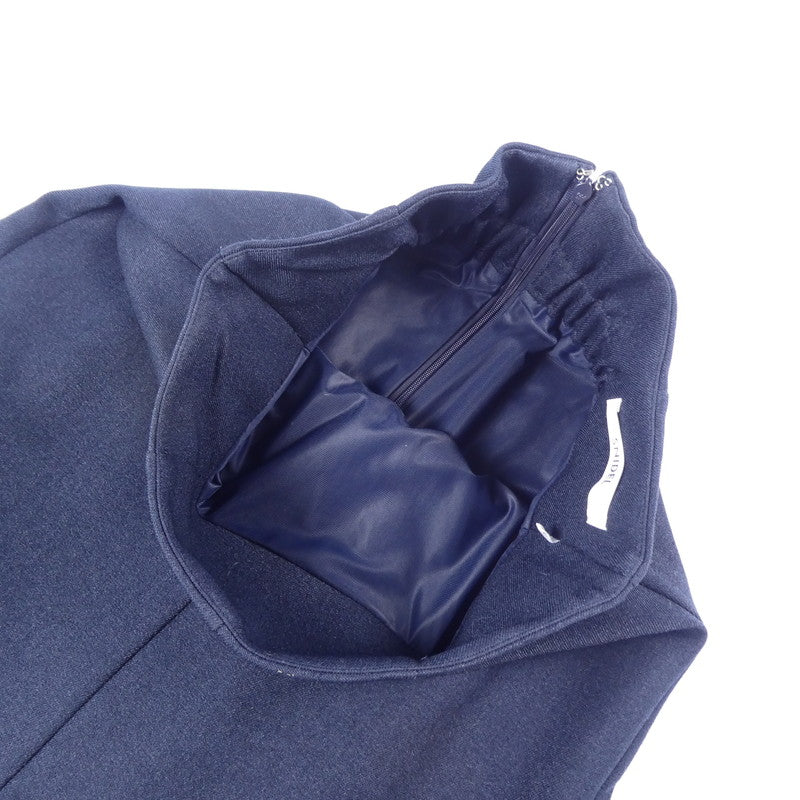【中古】snidel | スナイデル ハイウエストテントロングスカート スカート SWFS232168 ネイビー