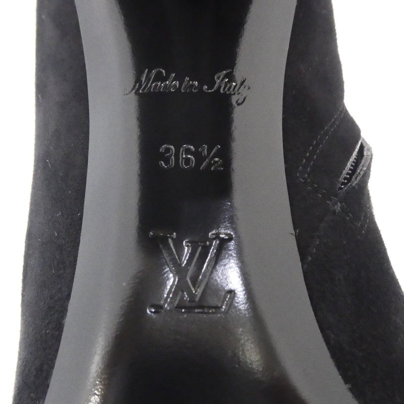【中古】LOUIS VUITTON | ルイ・ヴィトン シルエットラインアンクルブーツ ブーツ 1A695P ブラック 23.5cm