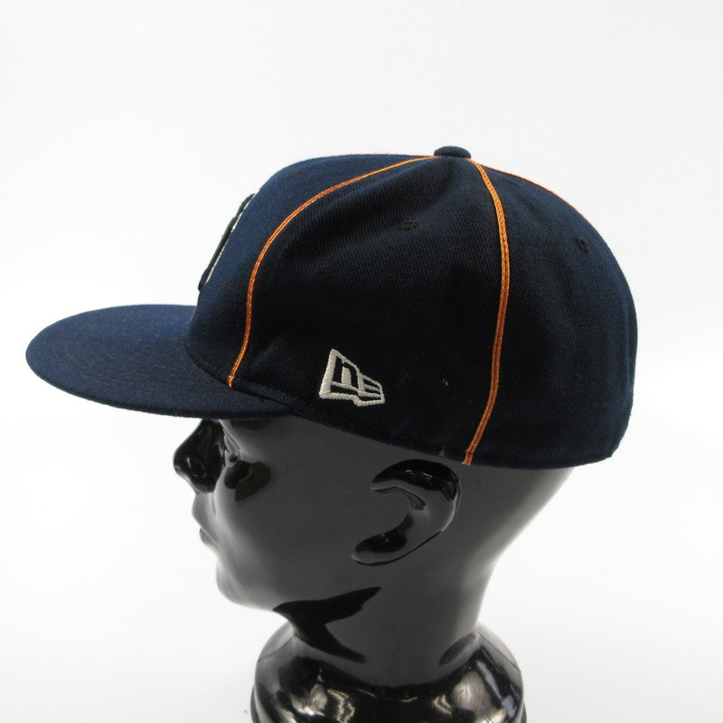 【中古】NEW ERA | ニューエラ NEW YORK YANKEES キャップ 旧ロゴ ネイビー