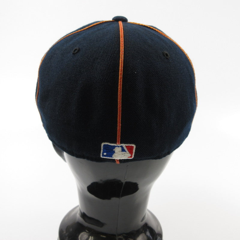 【中古】NEW ERA | ニューエラ NEW YORK YANKEES キャップ 旧ロゴ ネイビー