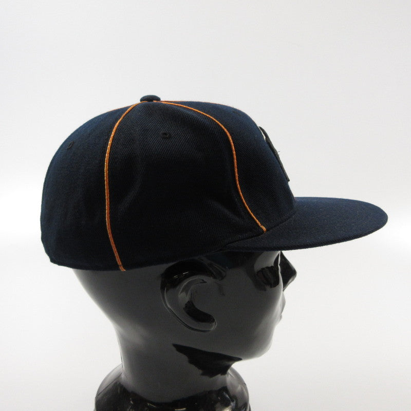 【中古】NEW ERA | ニューエラ NEW YORK YANKEES キャップ 旧ロゴ ネイビー