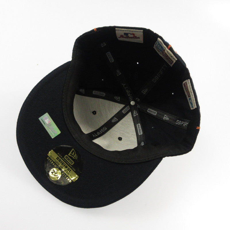 【中古】NEW ERA | ニューエラ NEW YORK YANKEES キャップ 旧ロゴ ネイビー
