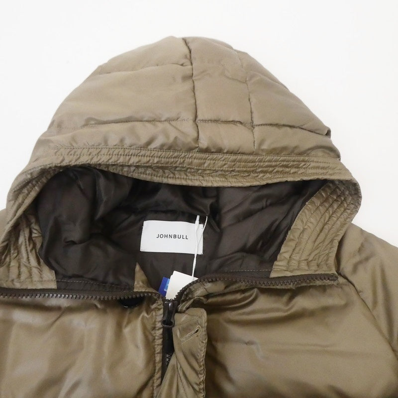 【中古】JOHN BULL | ジョンブル ダウンジャケット JM231L14 カーキ サイズ:S