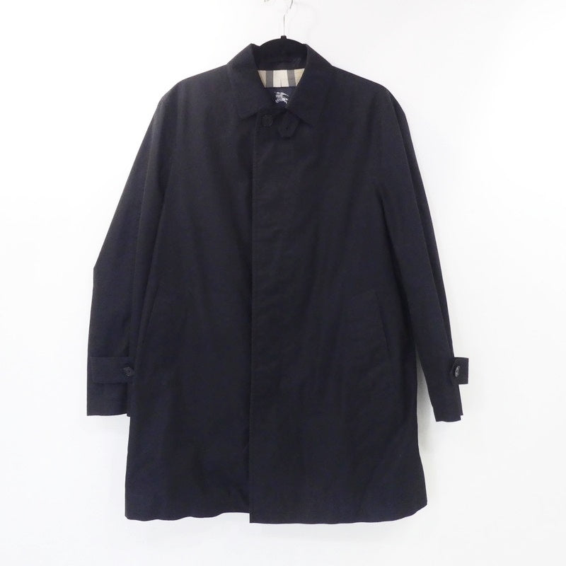 【中古】BURBERRY LONDON | バーバリーロンドン ステンカラーコート A1A12-500-28 ネイビー サイズ:M