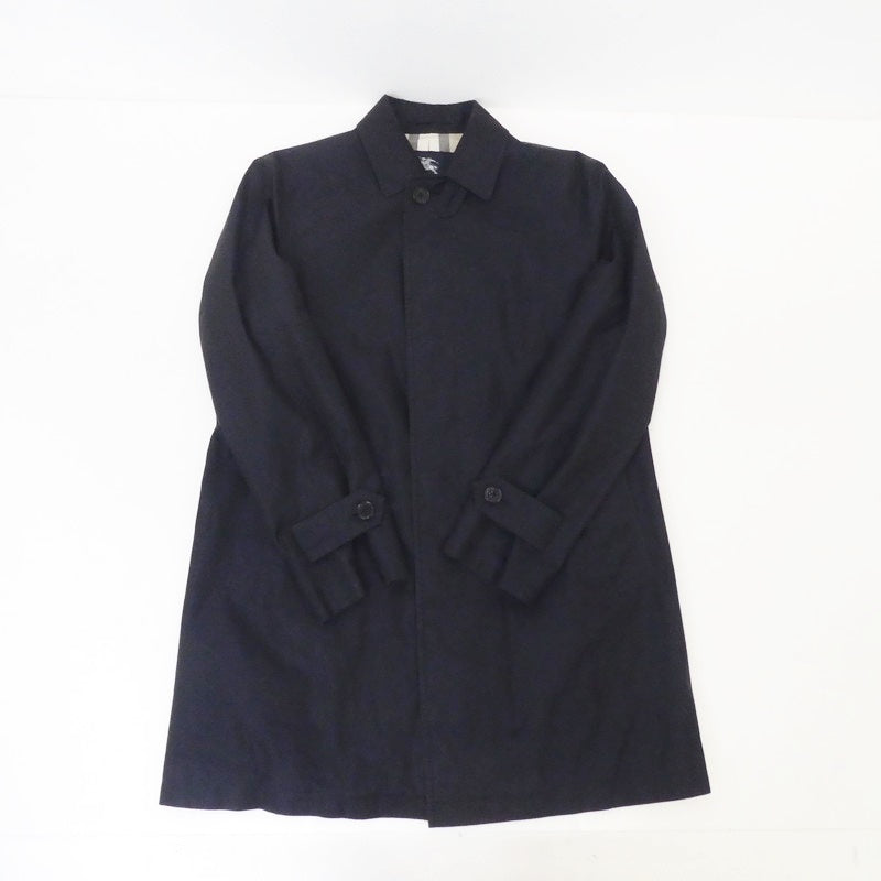 【中古】BURBERRY LONDON | バーバリーロンドン ステンカラーコート A1A12-500-28 ネイビー サイズ:M