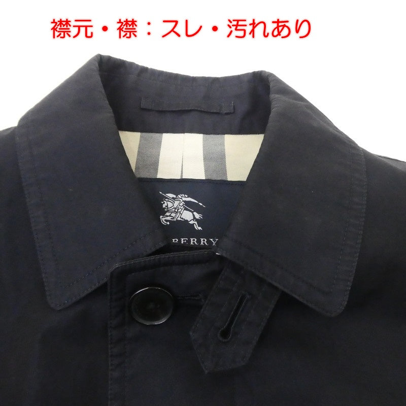 【中古】BURBERRY LONDON | バーバリーロンドン ステンカラーコート A1A12-500-28 ネイビー サイズ:M