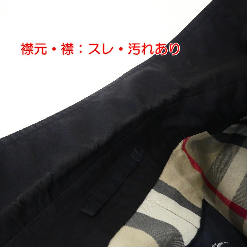 【中古】BURBERRY LONDON | バーバリーロンドン ステンカラーコート A1A12-500-28 ネイビー サイズ:M