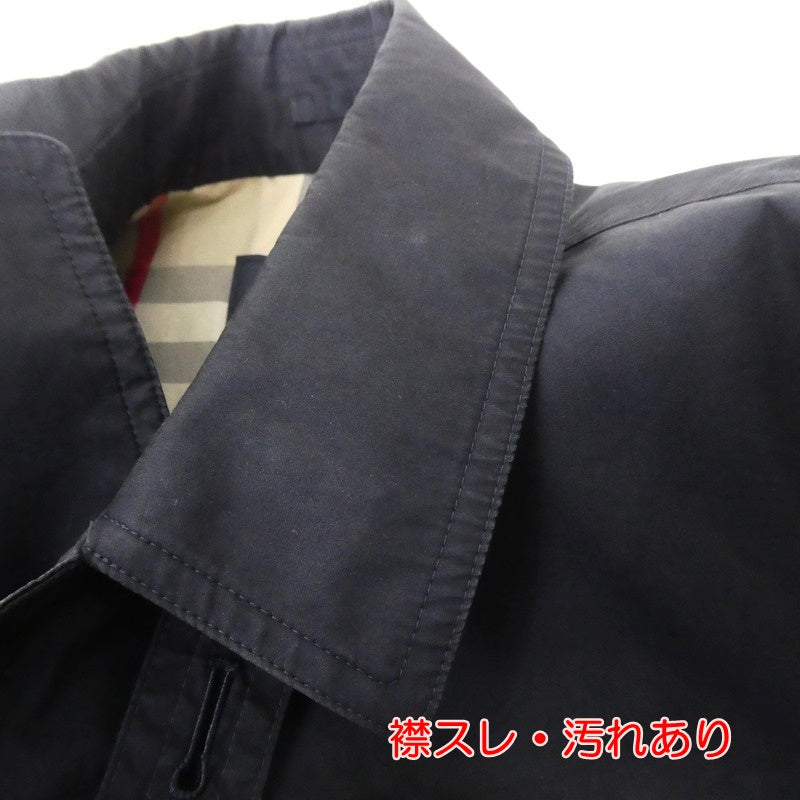 【中古】BURBERRY LONDON | バーバリーロンドン ステンカラーコート A1A12-500-28 ネイビー サイズ:M